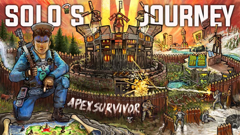 6 lessons solo survival in Rust teaches from Blooprint's Apex Survivor movie